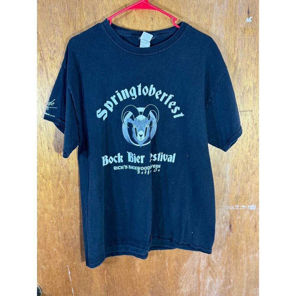 2018 Springtoberfest Bock Bier Festival Beer Shirt Bedford Indiana Richs Tavern